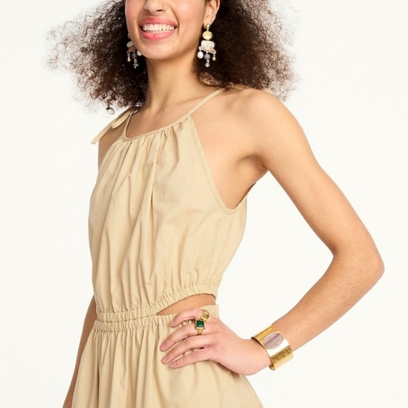 J. Crew Cut-Out Maxi Dress - Picture 3 of 10